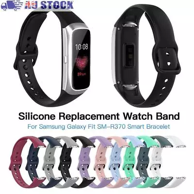 Breathable WristBand Replacement Silicone Strap For Samsung Galaxy Fit SM-R370 • $13.72