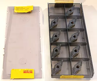 Vnmg 332 Pf 4325 Sandvik Inserts *** 9pcs** Genuine • $165