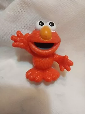 Sesame Street  Pvc  Waving Elmo Cake Topper  Figure • $3.40