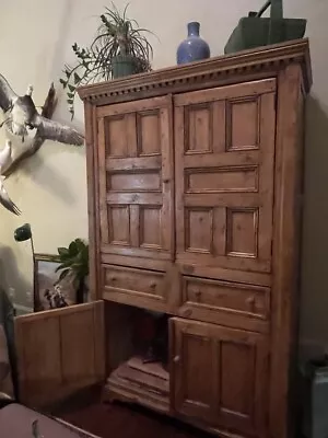 19th Century Piece Irish Pine Cupboard • $3500