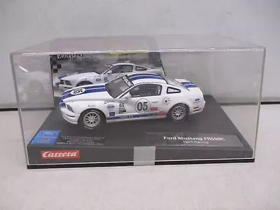 Carrera Evolution Ford Mustang FR500C Slot Car 1/32 Lot 1 • $49.99