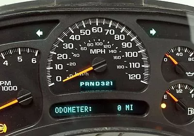 0-miles 2003 2004 Chevrolet Silverado GMC Yukon Instrument Panel Cluster 5M3b • $270