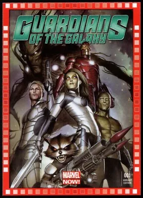 2013 UD Marvel Now! CUTTING EDGE VARIANT COVER 123-AG GUARDIANS OF THE GALAXY #1 • $4