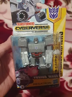 £5 • Buy Transformers Cyberverse Fusion Mace Megatron Figure - New Sealed 