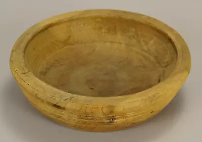 = Antique Ea. 19th C. Treen Ware Turned Wood Bowl # 2 • $75