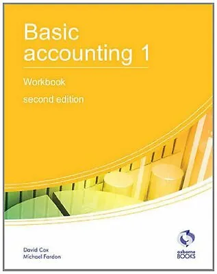 Basic Accounting 1 Workbook (AAT Accounting - Level 2 Certifica .9781905777662 • £3.07