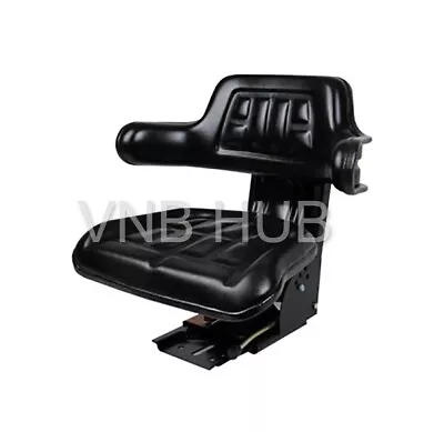 Black Tractor Suspension Seat Fits Massey Ferguson Series 150 165 175 185 180 • $265.99