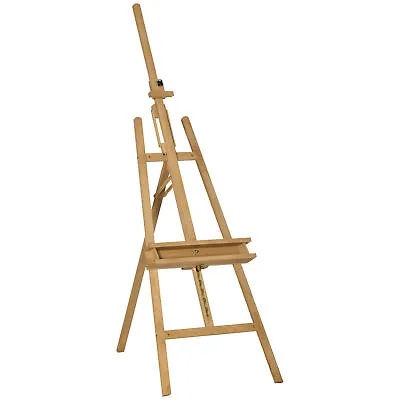 Vinsetto Artist Easel Stand For Wedding Sign Adjustable Wooden Canvas Stand • £43.99