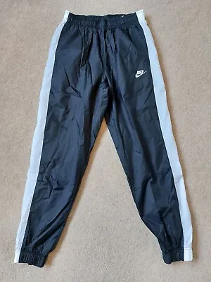 Men's Nike Hoxton Tracksuit Bottoms - Black / White - Size Small . Unwanted Gift • £30