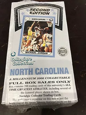 Michael Jordan College North Carolina Collegiate Collection SEALED Box • $1.75