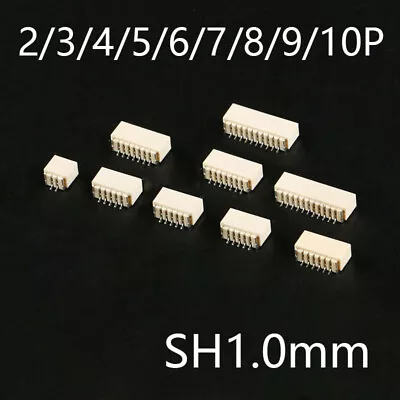 Connector SMD Socket SH1.0mm Pitch 2/3/4/5/6/7/8/9/10Pin Connector • $26.75