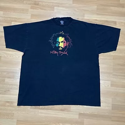 Vintage Mikey Dread Shirt 3XL 00s Y2k Dubplate Syle Rasta Reggae Band Tee • $34.98