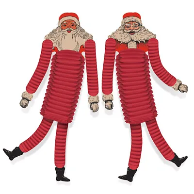 Vintage Christmas Santa Tissue Dancers • $14.69