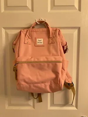 $30 • Buy Himawari Travel School Backpack With USB Charging Port 15 Inch Doctor Bag Pink