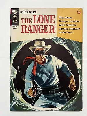 The Lone Ranger # 4 With Tonto Gold Key Comics VG Incident On The River • £14.99