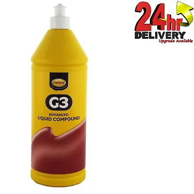£17.80 • Buy Farecla G3 Advanced Liquid Compound 1 Litre Car Polishing Paint Restorer