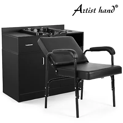 Backwash Shampoo Station Bowl / Auto Recline Barber Chair SalonBeauty SpaStyling • $99.99