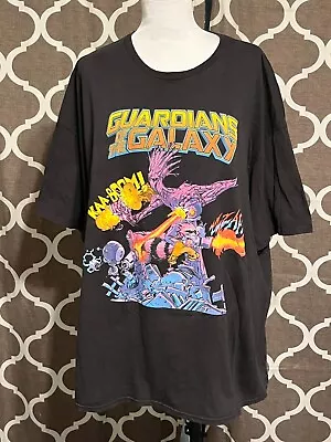 Guardians Of The Galaxy Disney Epcot Marvel T-Shirt Adult Size 3XL • $11.25