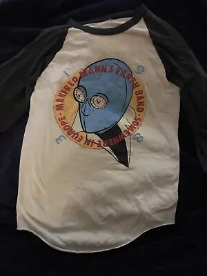 ManFred Mann’s Earth Band Somewhere In Europe 1983 Concert Tee Large? Raglan • $60