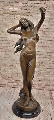 Authentic Moreau Bronze Sculpture: Naked Venus Statue | Handcrafted Artwork Sale • $1099.50