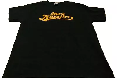 Mark Knopfler  2012 North American Concert Date Tour Large Black T-Shirt Cotton • $19.99