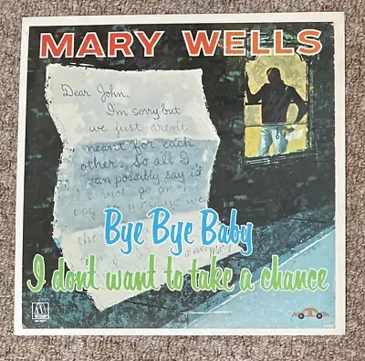 MARY WELLS Bye Bye Baby MOTOWN LP M5-161V1 Part Shrink • $29.99