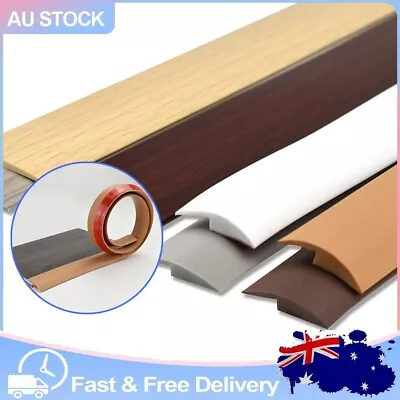 Floor Transition Strip Self Adhesive Flat Laminate Floor Cover Strip 2  Wide AU • $26.53