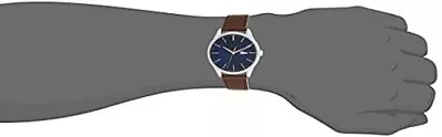 Lacoste Analogue Quartz Watch For Men With Brown Leather Strap - 2011046 • £57.37