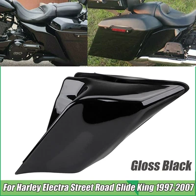 $100.98 • Buy Stretched Extended Side Covers Set For Harley Touring Road Glide King 1997-2007