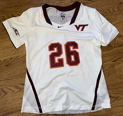 Nike Virginia Tech Hokies #26 Game Worn Womens Lacrosse Jersey • $34.99
