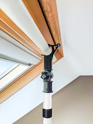 Velux Compatible 3m  Telescopic Opening Pole For Roof Windows & Blinds 1.6m-3m • £29.99
