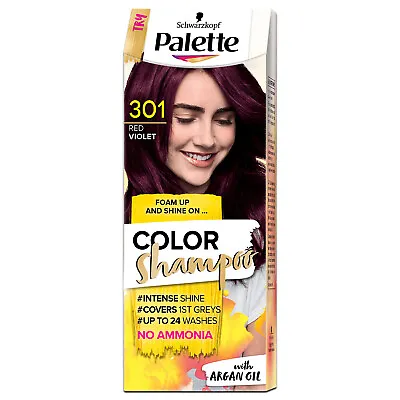 2X Palette Color Shampoo Creme Hair Dye Colour Demi-Permanent With Argan Oil • £13.50