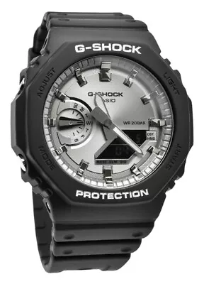 Casio G-Shock Resin Strap Sports Quartz 200M Men's Watch GA-2100SB-1A • $174.79