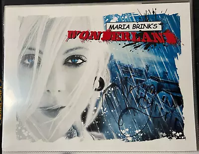 Maria Brink - In This Moment - 8.5x11 Print Authentic Autograph Wonderland Store • $39.99