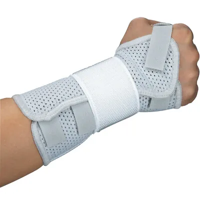 Breathable Wrist Hand Support Splint Sprain Injury Carpal Tunnel Pain Arthritis • £5.29