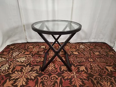 Ralph Lauren Mercer Street Round Side Table • $1900