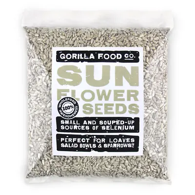 Gorilla Food Co. Sunflower Seeds Edible - 200g-5kg • £4.95
