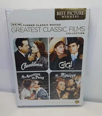 Casablanca/ GiGi/Mrs. Miniver/An American In Paris (DVD 2-Disc) NEW SEALED  • $10.20