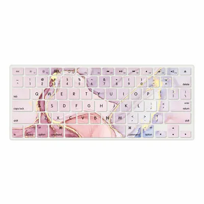 US/ EU/UK Marble Keyboard Cover Protector For MacBook Pro 14 16 15 13 Air 11 12 • $3.99