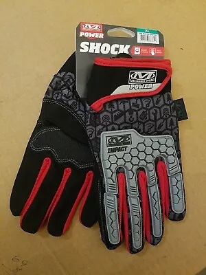 Mechanix Wear Power Gloves Shock Sz Xl Or-pwsk-58-011 Washable Touchscreen • $21.99