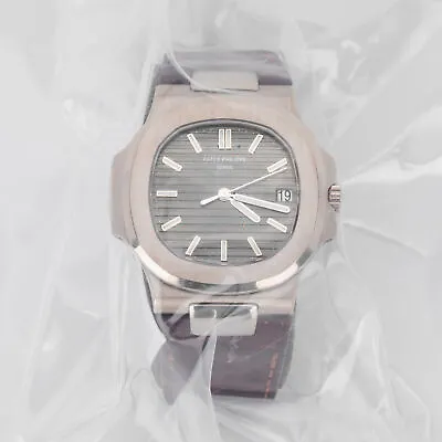£56296.02 • Buy Patek Philippe Nautilus Automatic White Gold Mens Strap Watch Date 5711G-001