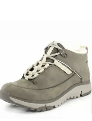 £44.99 • Buy Clarks Tri Fern GTX  Ladies Nubuck Khaki Walking Boots UK Size 7 D EU 41