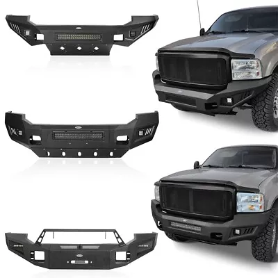 Different Styles Steel Front / Rear Bumpers Fit 2005 2006 2007 Ford F-250 F-350 • $599.99