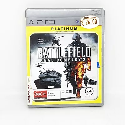 Battlefield Bad Company 2 - Playstation 3 - Ps3 - Free Shipping! • $4.60