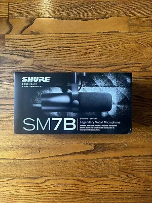 Shure SM7B Cardioid Dynamic Vocal Microphone • $127.50