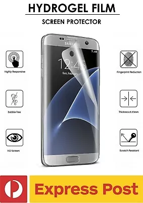 Samsung Galaxy S7 Edge Hydrogel Film Anti-Scratch Full Coverage Screen Protector • $14.04