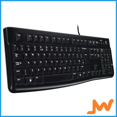 Logitech K120 Wired USB Keyboard Black • $26