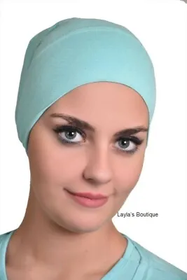 Stretchable Muslim Inner Hijab Caps Islamic Under Scarf Beautiful New Soft Hats  • $7.99
