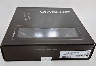 VIABLUE H-FLEX Optical Toslink Cable Mini/Mini 2.5M Length - Part 25414 • $49