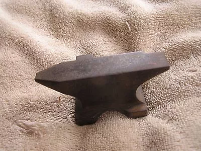 Blacksmith Jewelers Mini Anvil Antique Primitive Small 4  Iron  • $99.95
